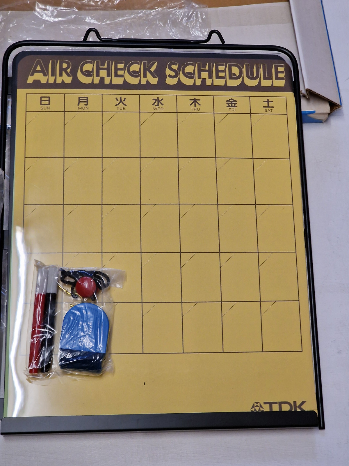 TDK Wall Notebook  Promotional AC-140