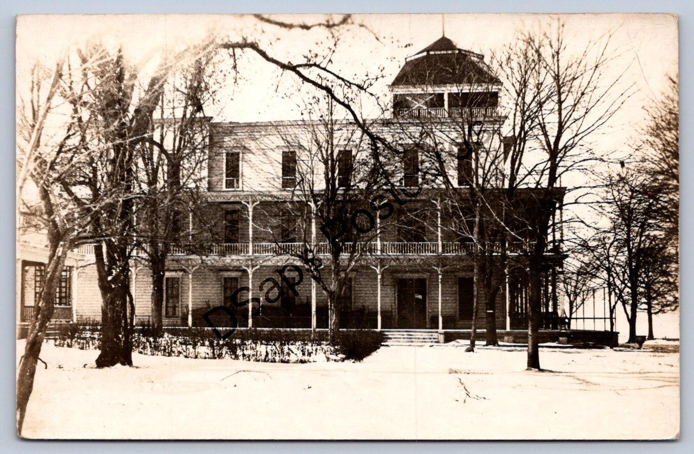 K67/ Lakeside Ohio RPPC Postcard c1910 Hotel Lakeside Lake Erie Porch 144