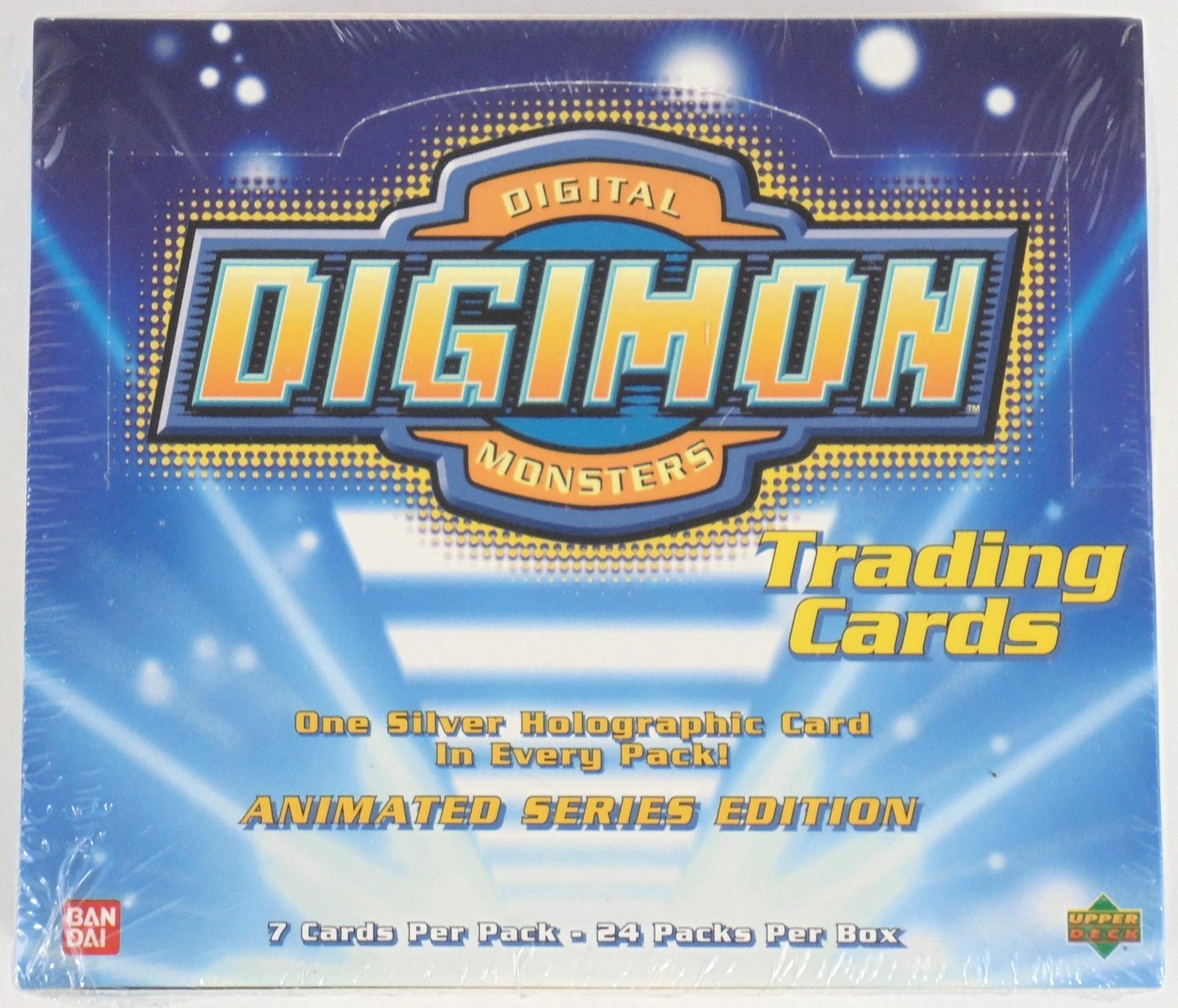 Digimon Animated Series Trading Cards Hobby Box (1999 Upper Deck)