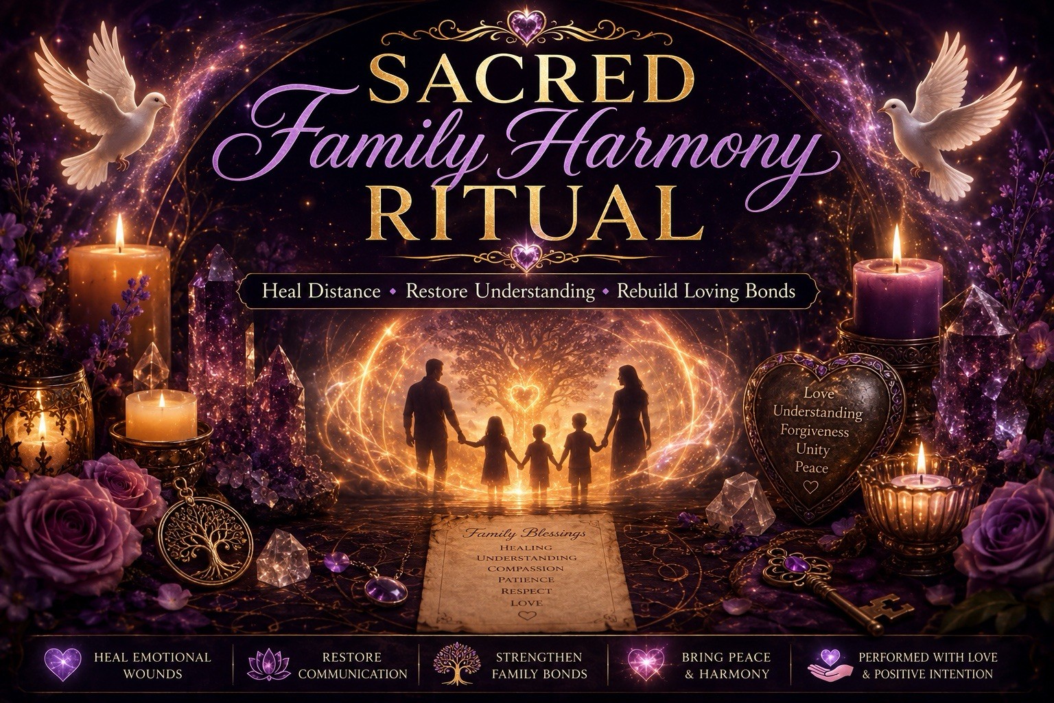 Sacred Family Harmony Ritual Heal Family Tension & Restore Communication ❤️‍🩹
