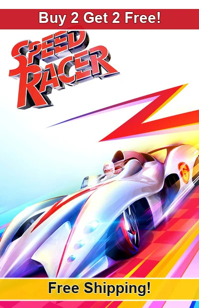 Speed Racer 2008-01 11x17 Movie TV Show Poster Buy 2 Get 2 Free 
