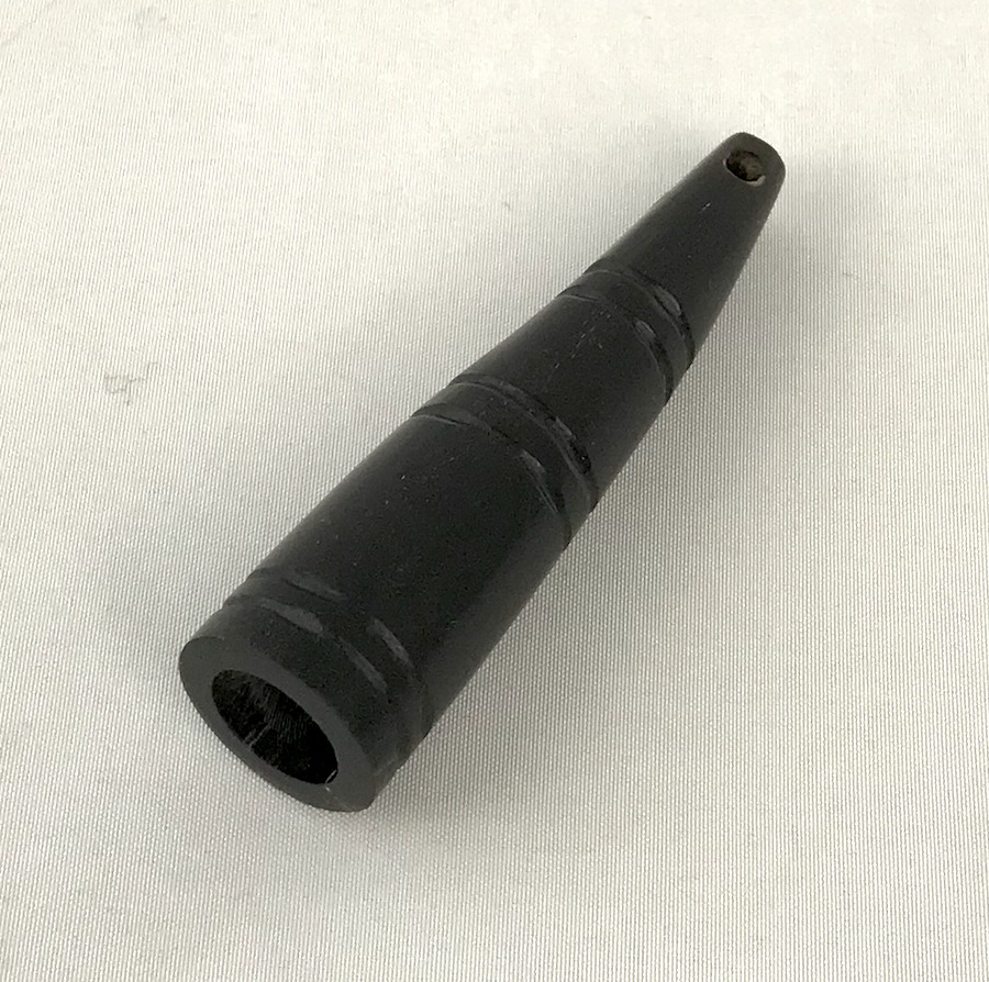 Primitive Horn Powder Measure - Black Color - For Flintlock Muzzleloaders
