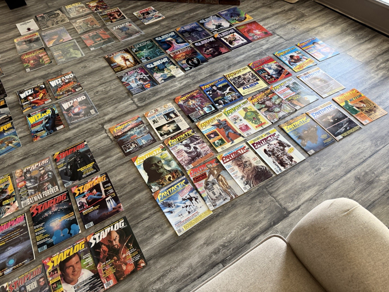 Vintage Magazine Lot Future, Questar, Fantastic Films, Starlog, Wizard Vintage Magazine Lot Future, Questar, Fantastic Films, Starlog, Wizard