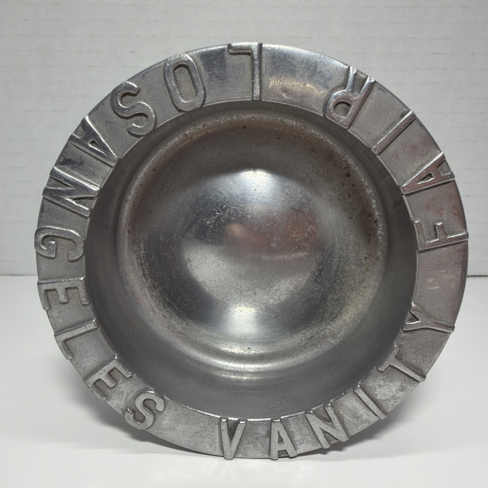 Vanity Fair Oscar Party Gift Pewter Ashtray Unknown Year Rare Academy Awards Vanity Fair Oscar Party Gift Pewter Ashtray Unknown Year Rare Academy Awards