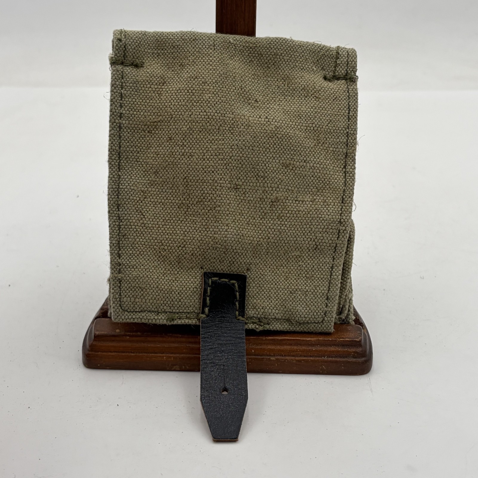 Soviet-era Style Army Vintage Canvas Grenade Pouch With Belt Loops