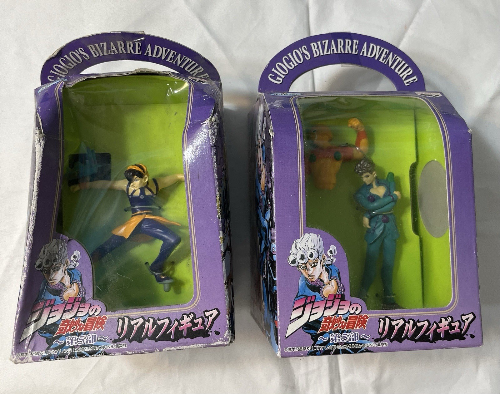Vintage Giogio’s Bizarre Adventure Banpresto Mini Figure 2002 Narancia Lot Vintage Giogio’s Bizarre Adventure Banpresto Mini Figure 2002 Narancia Lot