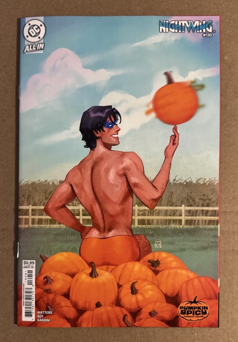 Nightwing #130 Kevin Wada Pumpkin Spicy Variant Nightwing #130 Kevin Wada Pumpkin Spicy Variant