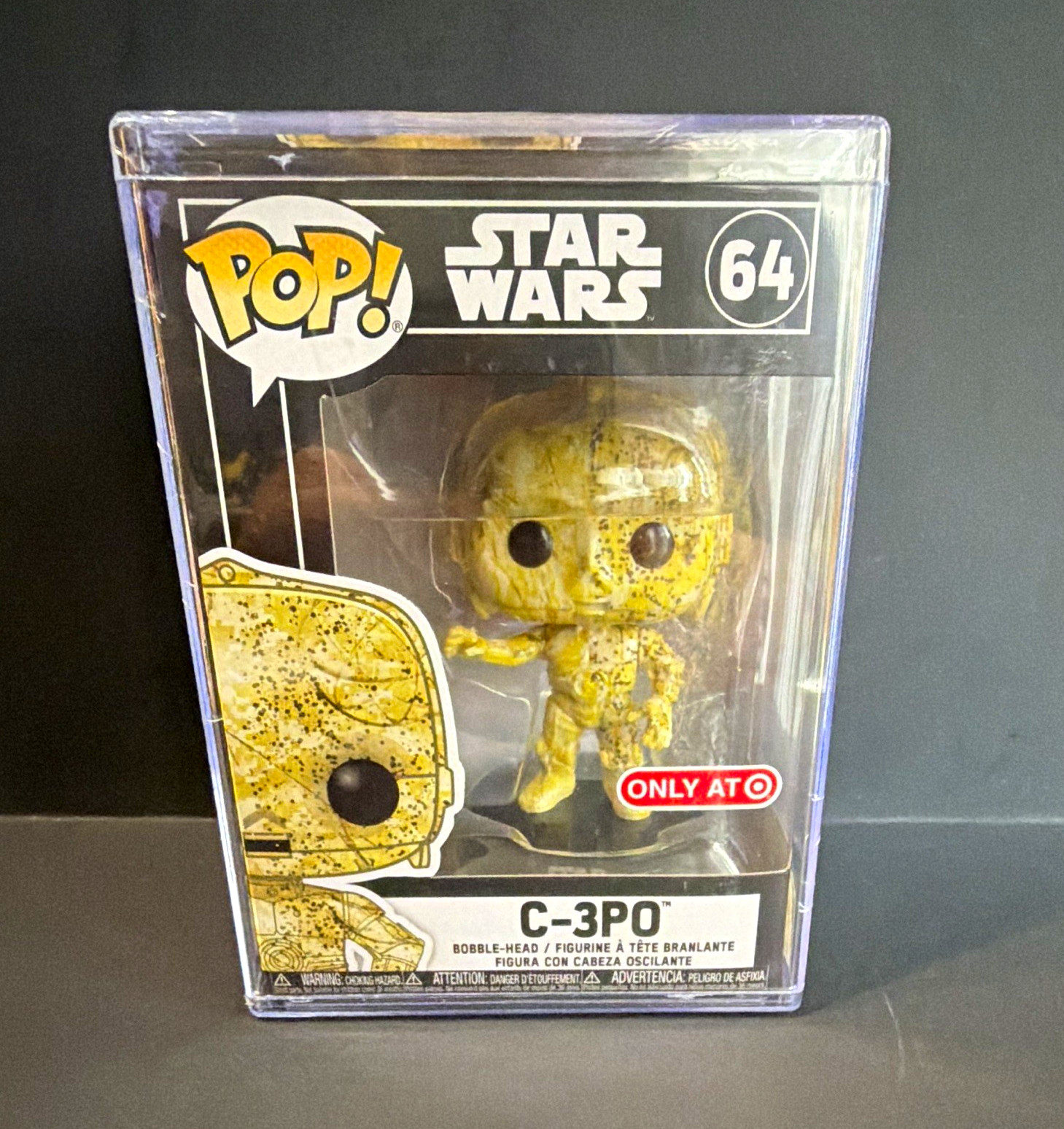 Funko Pop Star Wars C-3PO #64 Bobble-Head Target Exclusive w/ Case