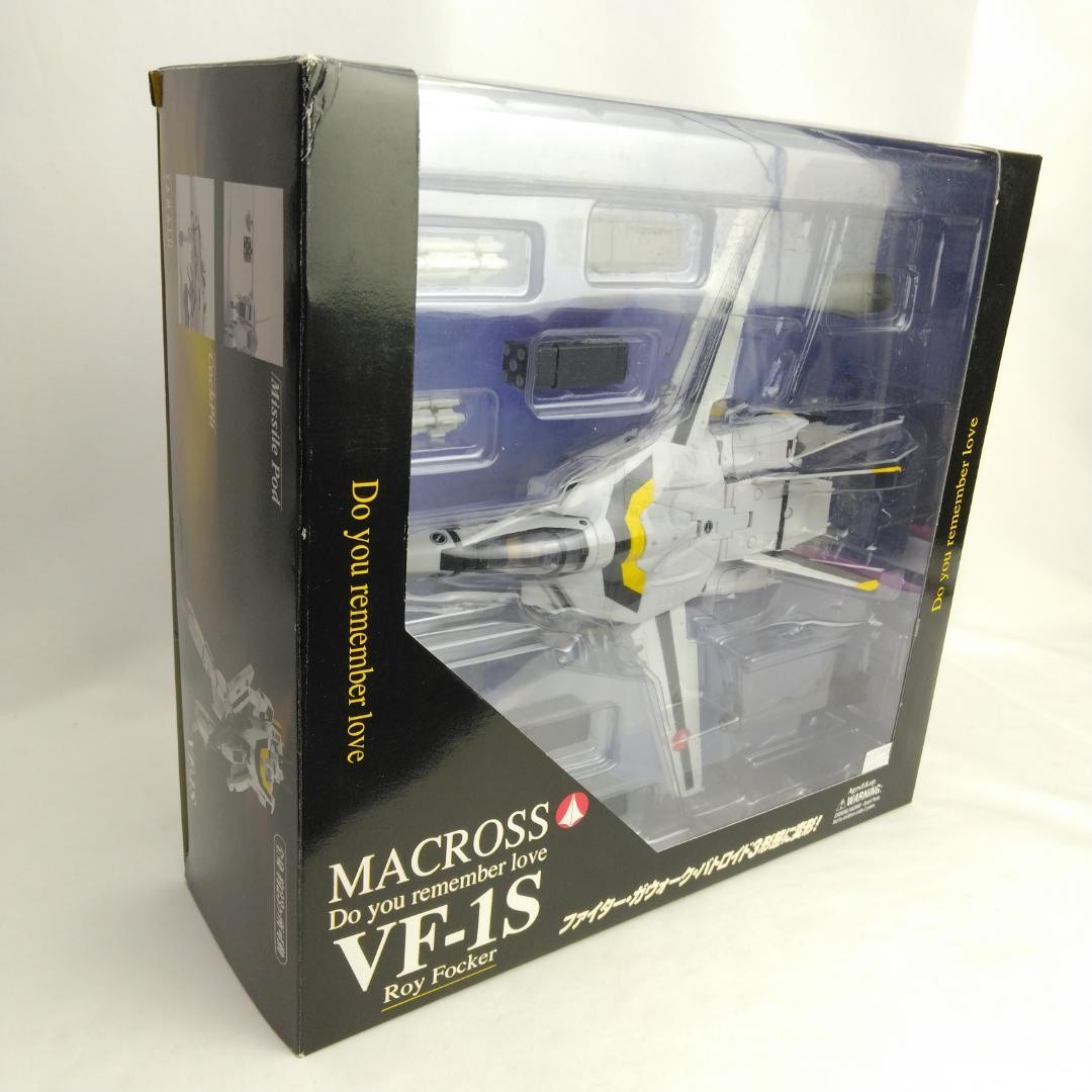 YAMATO VF1S Roy Focker Macross Variable Fighter Model Figure Collectible