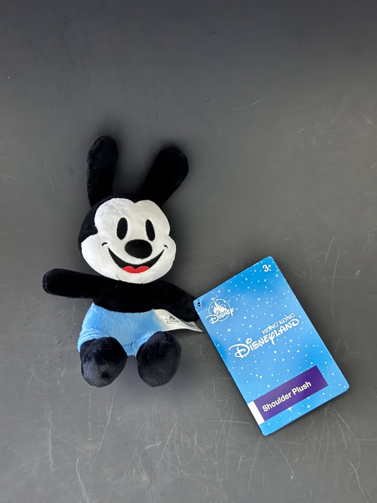 NEW Disney Oswald Shoulder Pal Magnet Plush Toy Doll Lucky Rabbit Disneyland