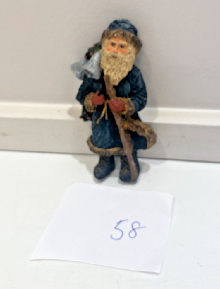 Vintage 5” 1982-1986 June  McKenna Santa Collectible