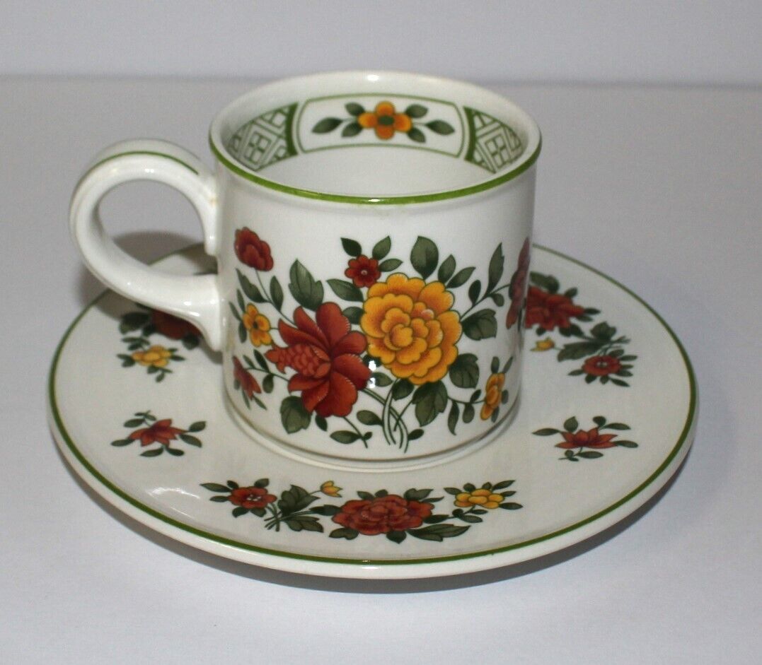 Villeroy & Boch Summer Day Cup and Saucer Set, Germany - Multiple Available