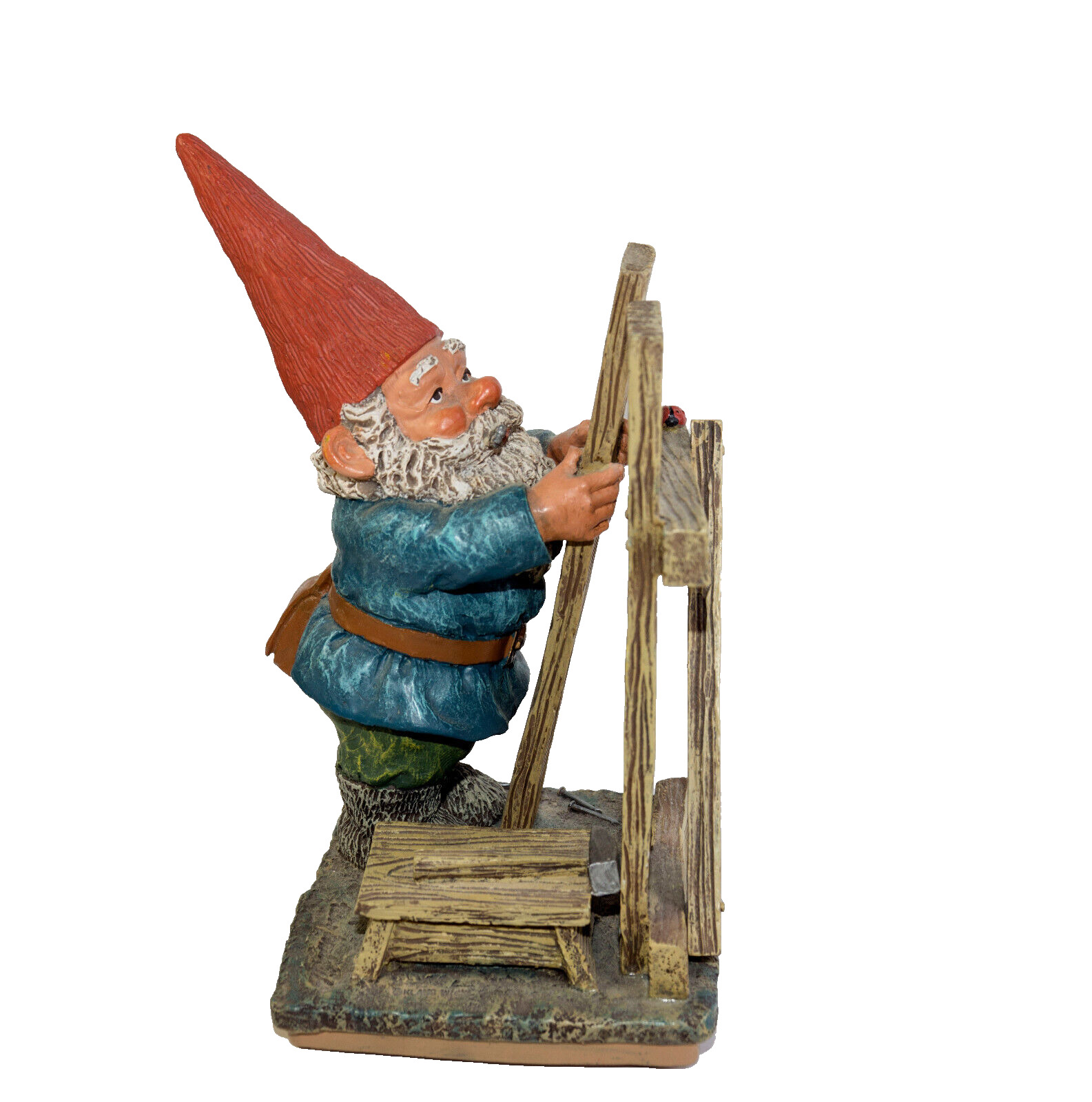Vintage 1991 Enesco Gnome By Klaus Wickl Joseph Carpenter Figurine 320633
