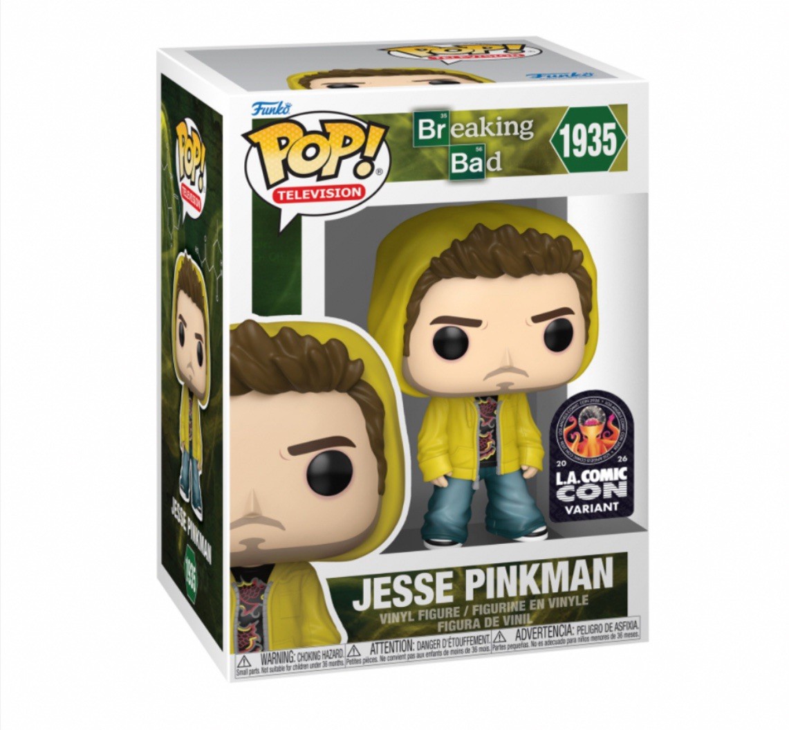 Funko Pop Jesse Pinkman LA Comic Con #1935  Breaking Bad Vinyl Figure