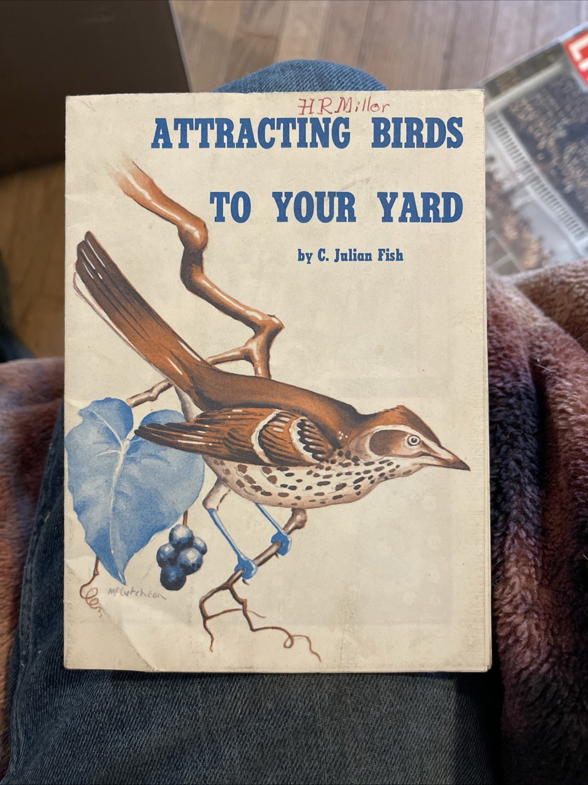 Vintage General Motors publication - Attracting birds to your yard.