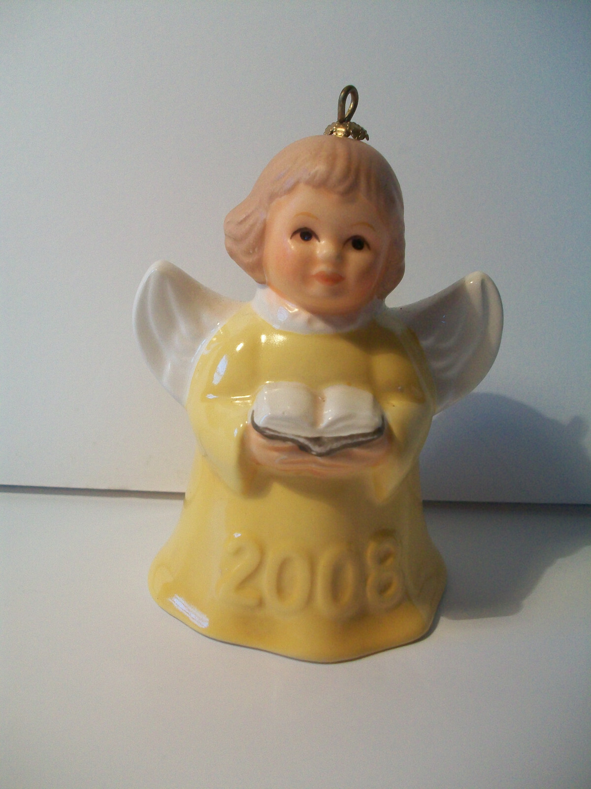 NEW 2008 Goebel Annual Angel Bells Christmas Ornament REDUCED