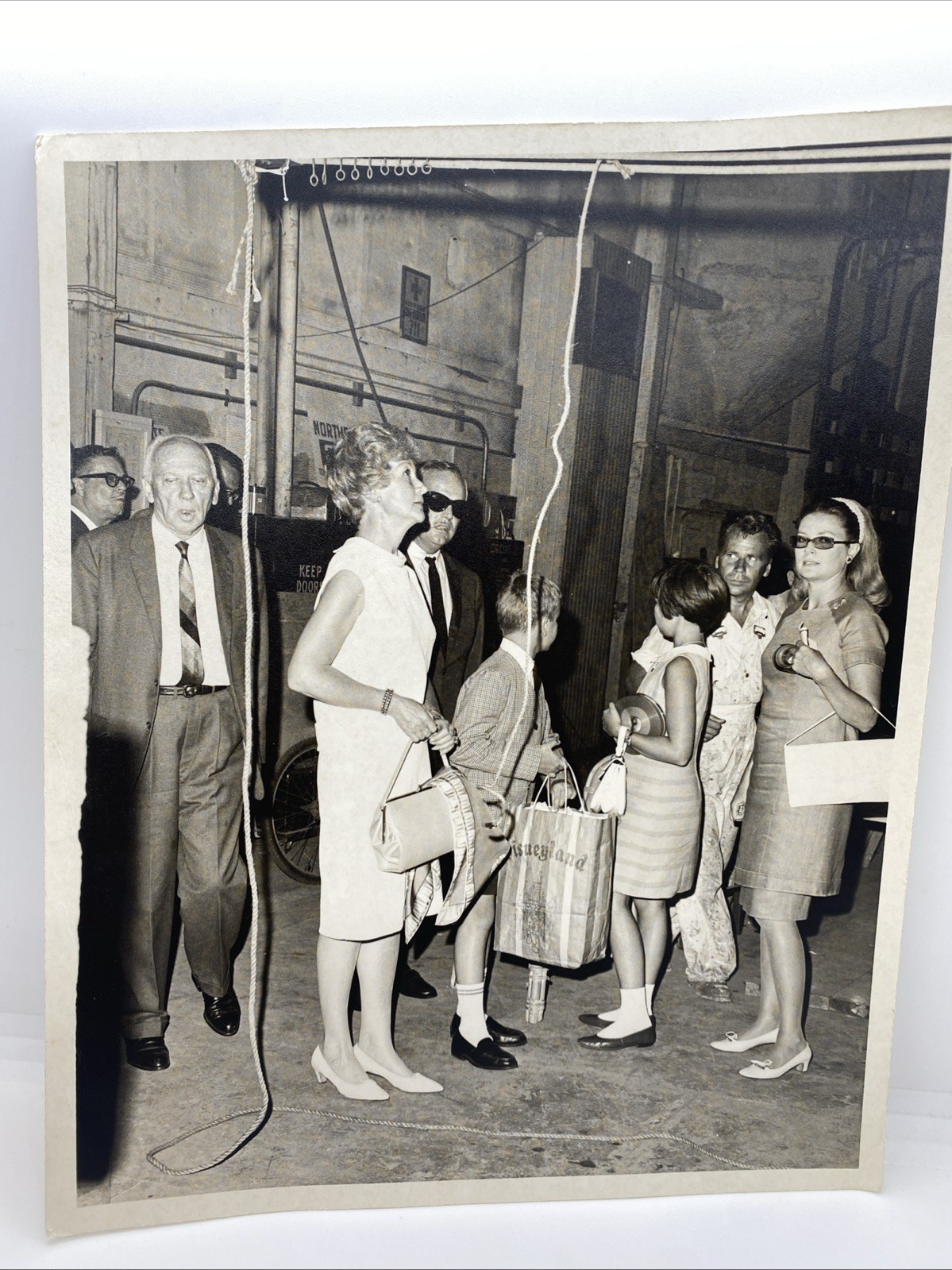 Pair of Unpublished Candid Photos c.1960s – Monaco Royal Circle, Grace Kelly Era