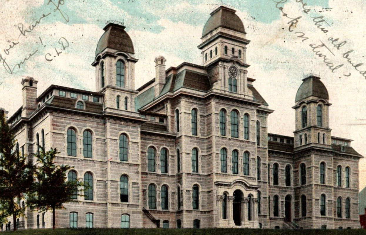 Vintage Postcard 1906 Syracuse N.Y Syracuse University Hall of Languages
