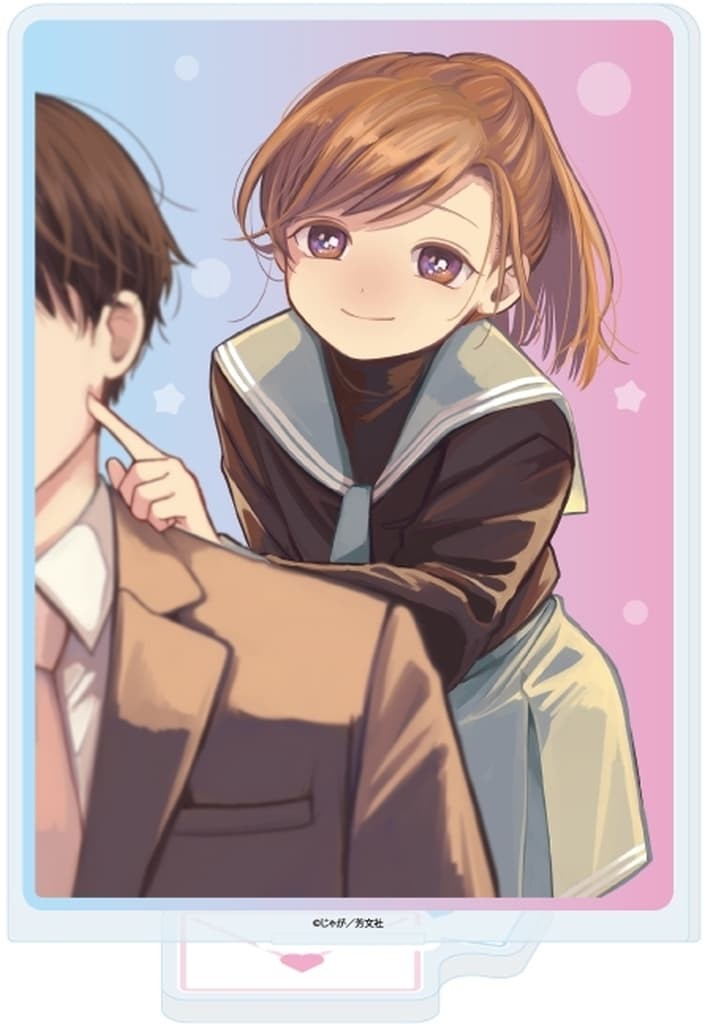 02.B Official Illustration Acrylic Stand Love Letter 13 Year Old Actress Japan