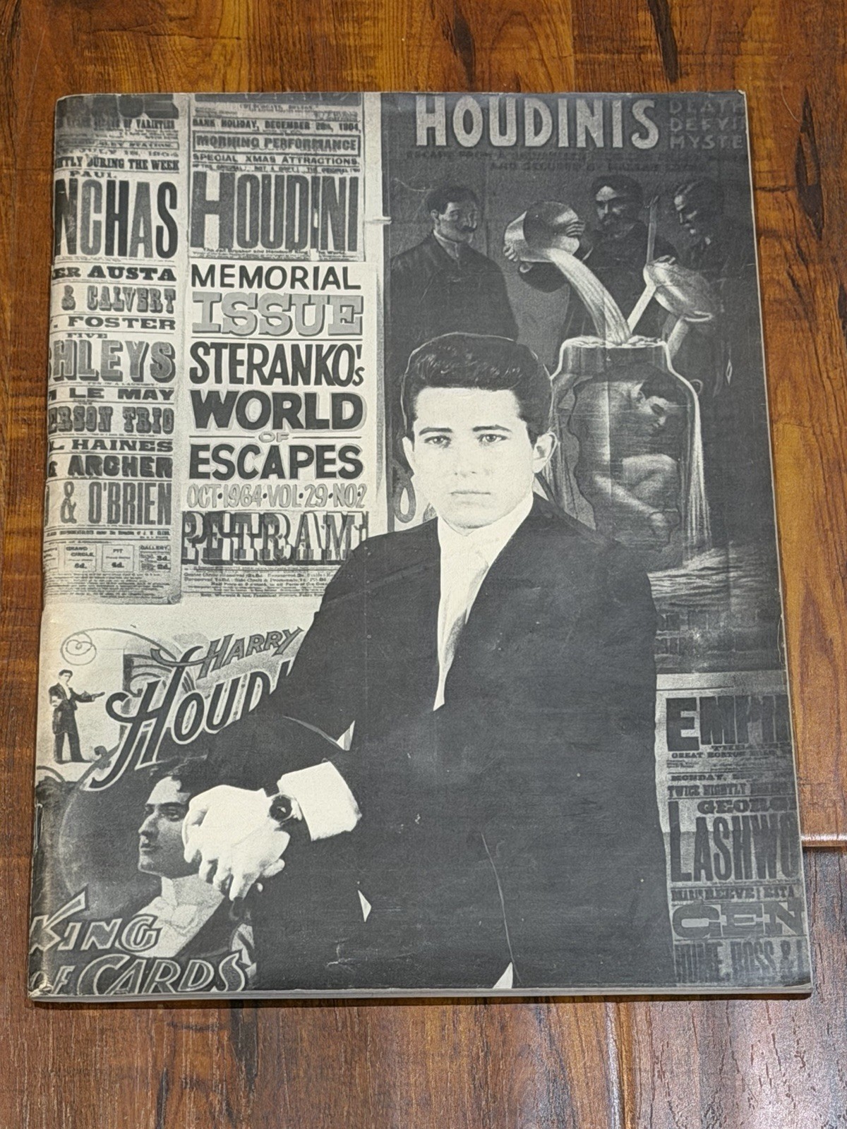 Rare Vintage 1964 JIM STERANKO Comic Book Artist GENII Escapes Magic Magazine
