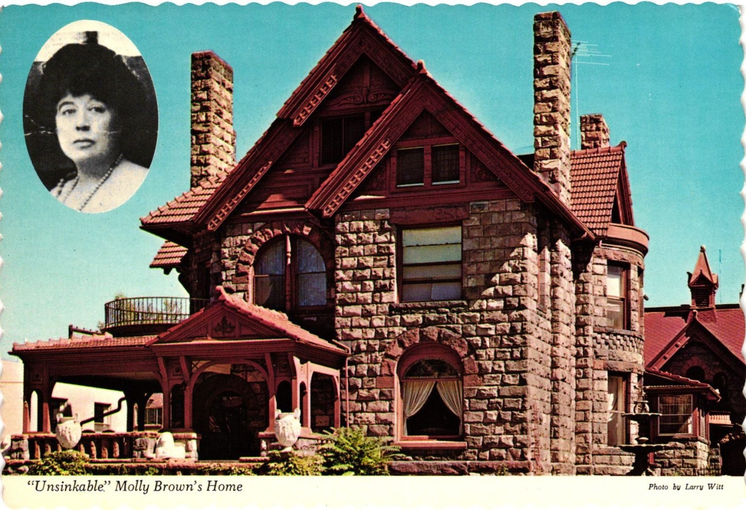 Molly Brown House Denver CO Postcard 