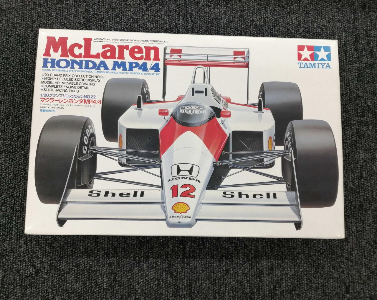 TAMIYA Grand Prix Collection 1/12 McLaren Honda MP4/4 Shell