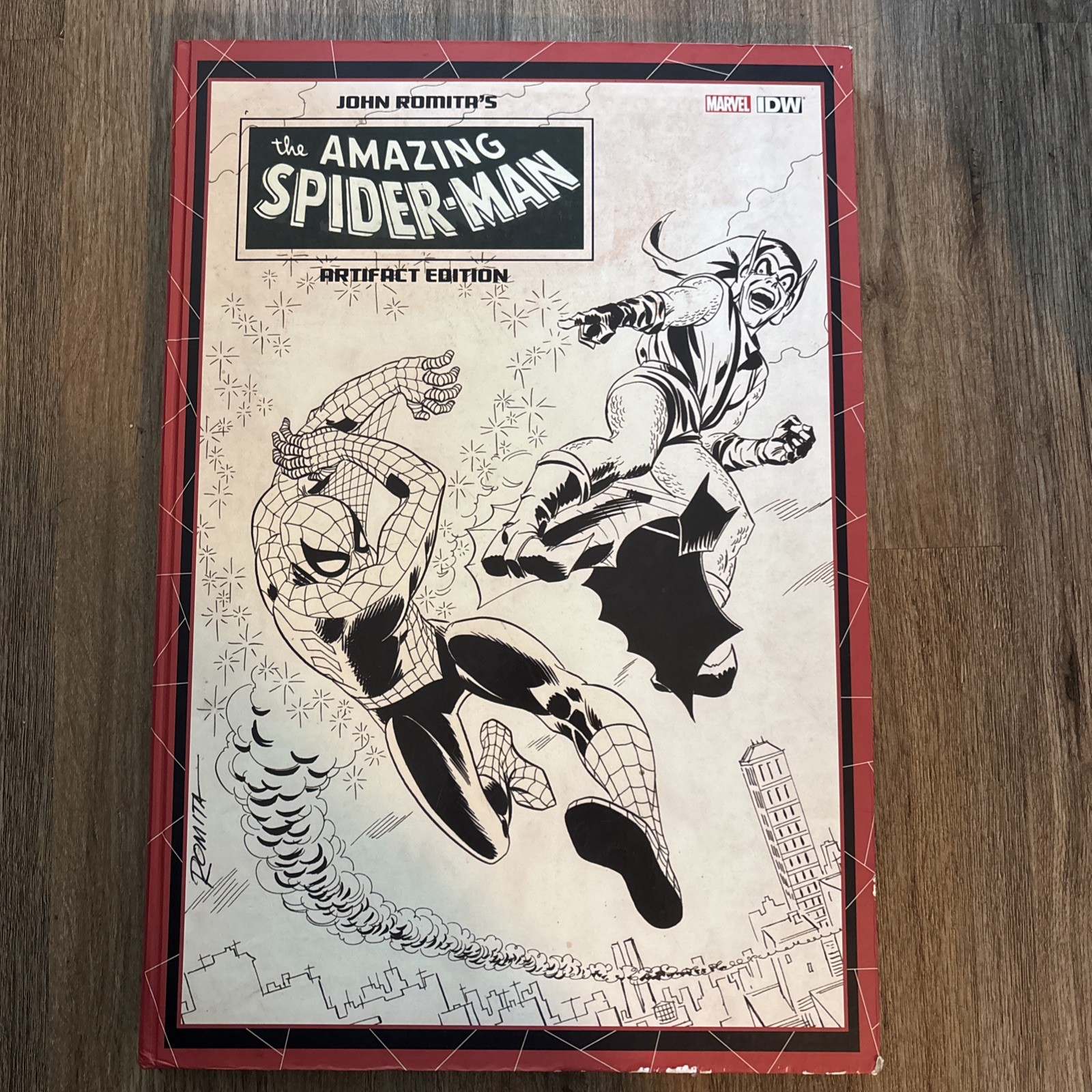 John Romita's Amazing Spider-Man Artist Artifact Edition HC 2015 Marvel