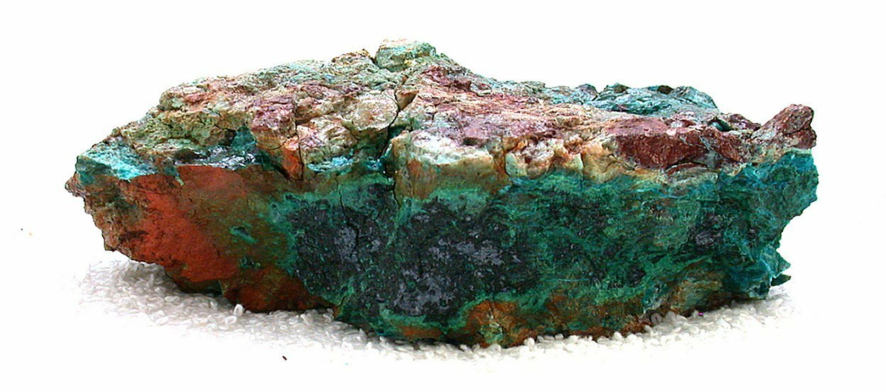 972 GRAM  2Lb 2.3 Oz QUANTUM QUATTRO SILICA CHRYSOCOLLA CABOCHON ROUGH EBS7908