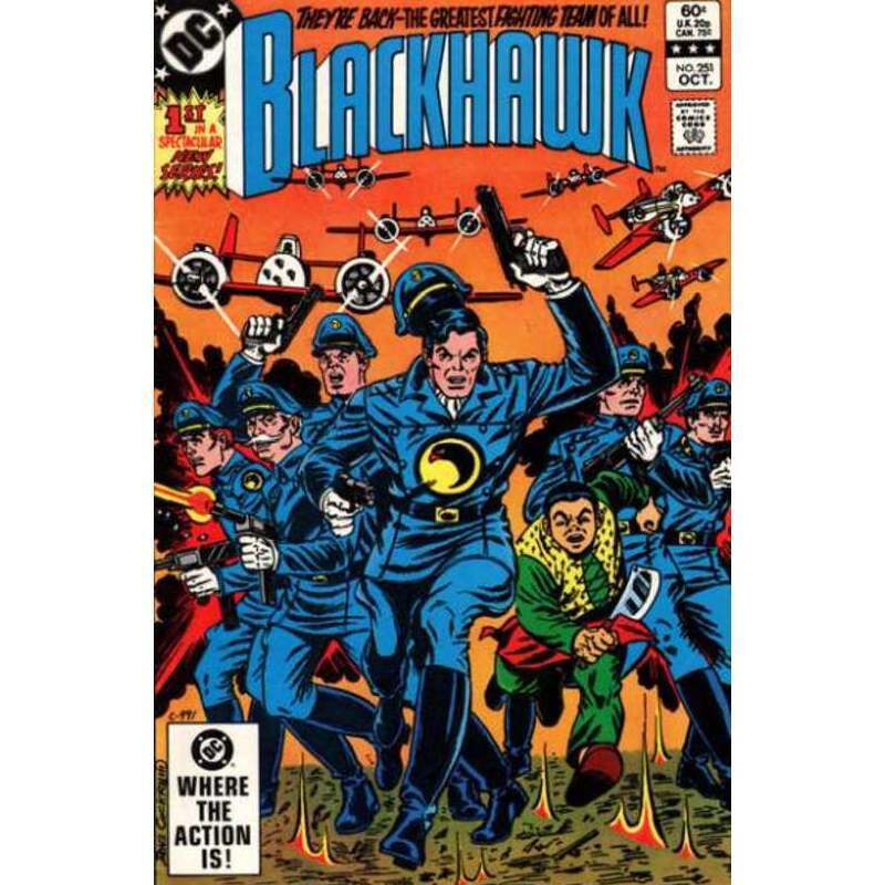 Blackhawk (1944 series) #251 in Near Mint condition. DC comics [j 