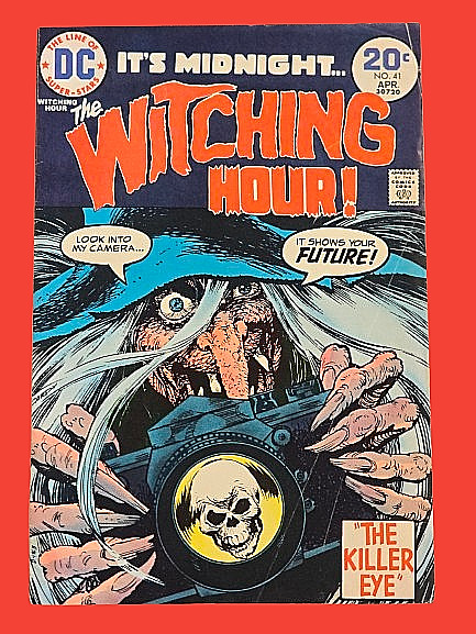The Witching Hour #41 1974 DC Comics Nick Cardy Killer Eye Horror Bronze Age