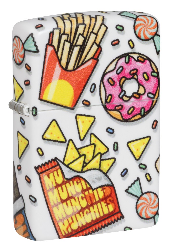 Zippo Munchies Design 540 Matte Windproof Lighter, 47282