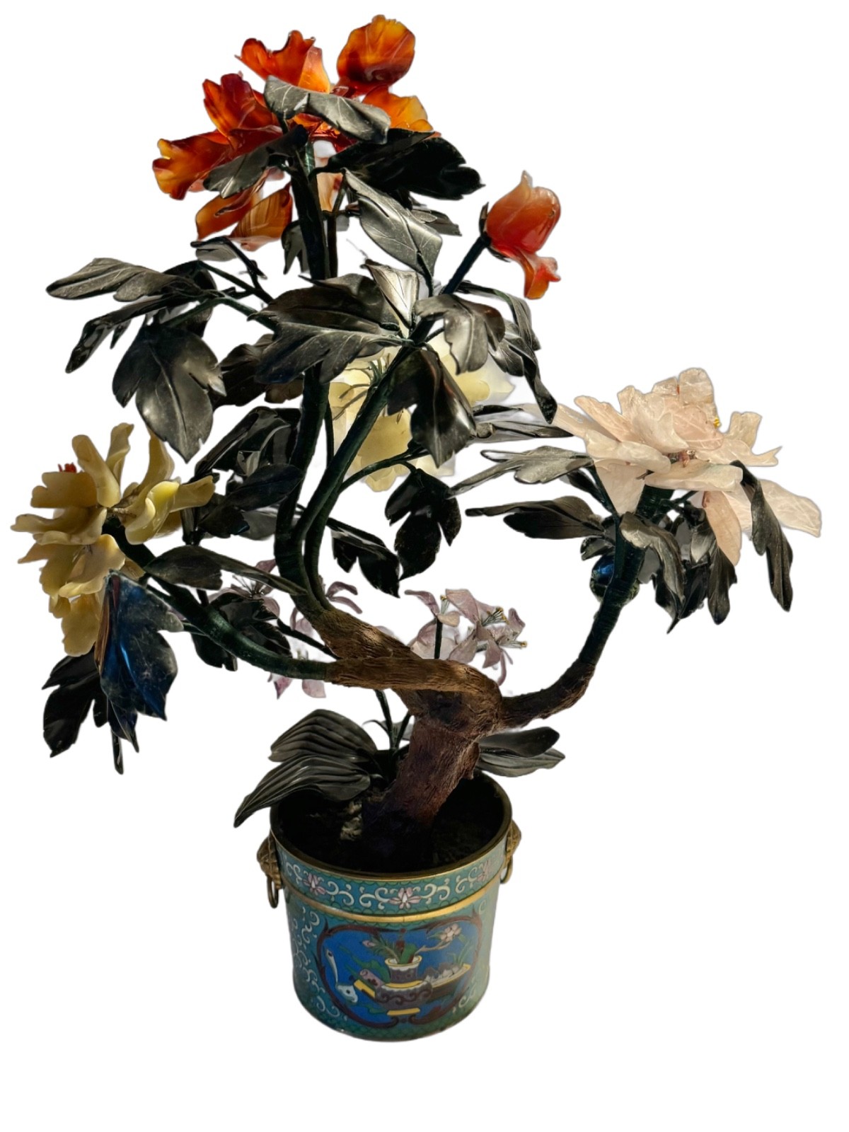 Chinese Antique Jade Tree 19/20th Century