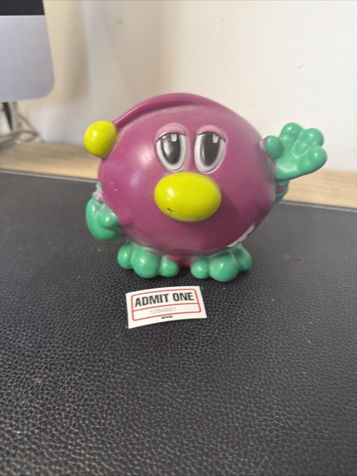VINTAGE MOOLA MOOLA AND THE MONEY MINDERS PLASTIC COIN BANK 1990\'S MONSTER