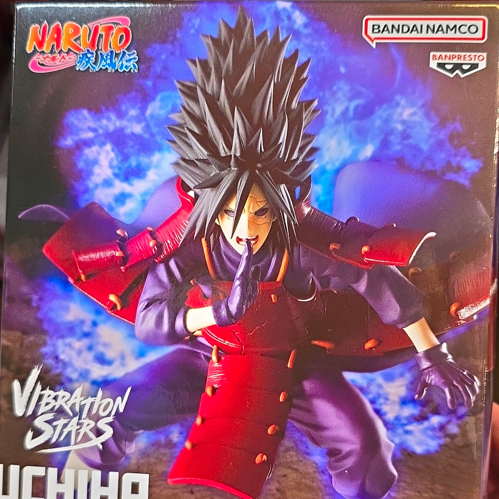 Banpresto Vibration Stars Naruto Shippuden Madara Uchiha Figure