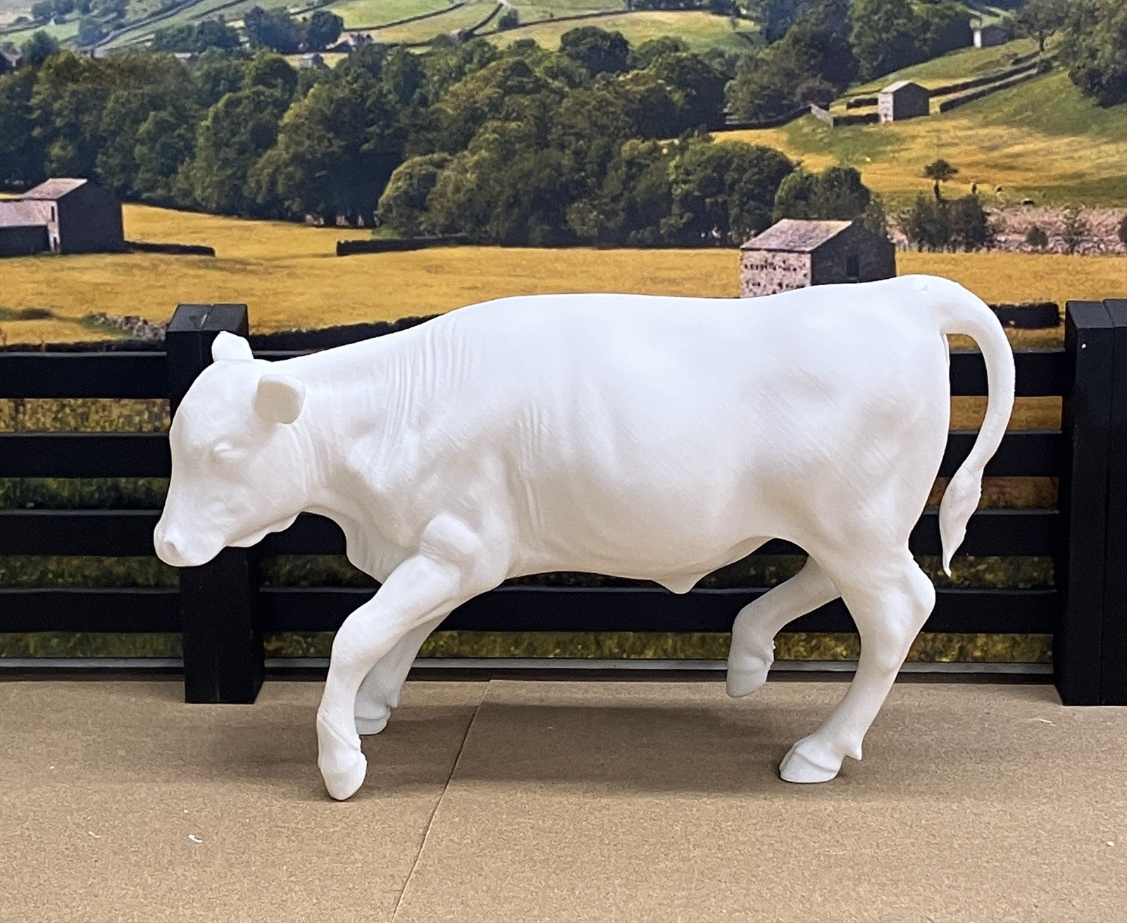 1:9 Traditional Action Cutting Model Calf Steer 3D Print | Breyer Horses Cattle