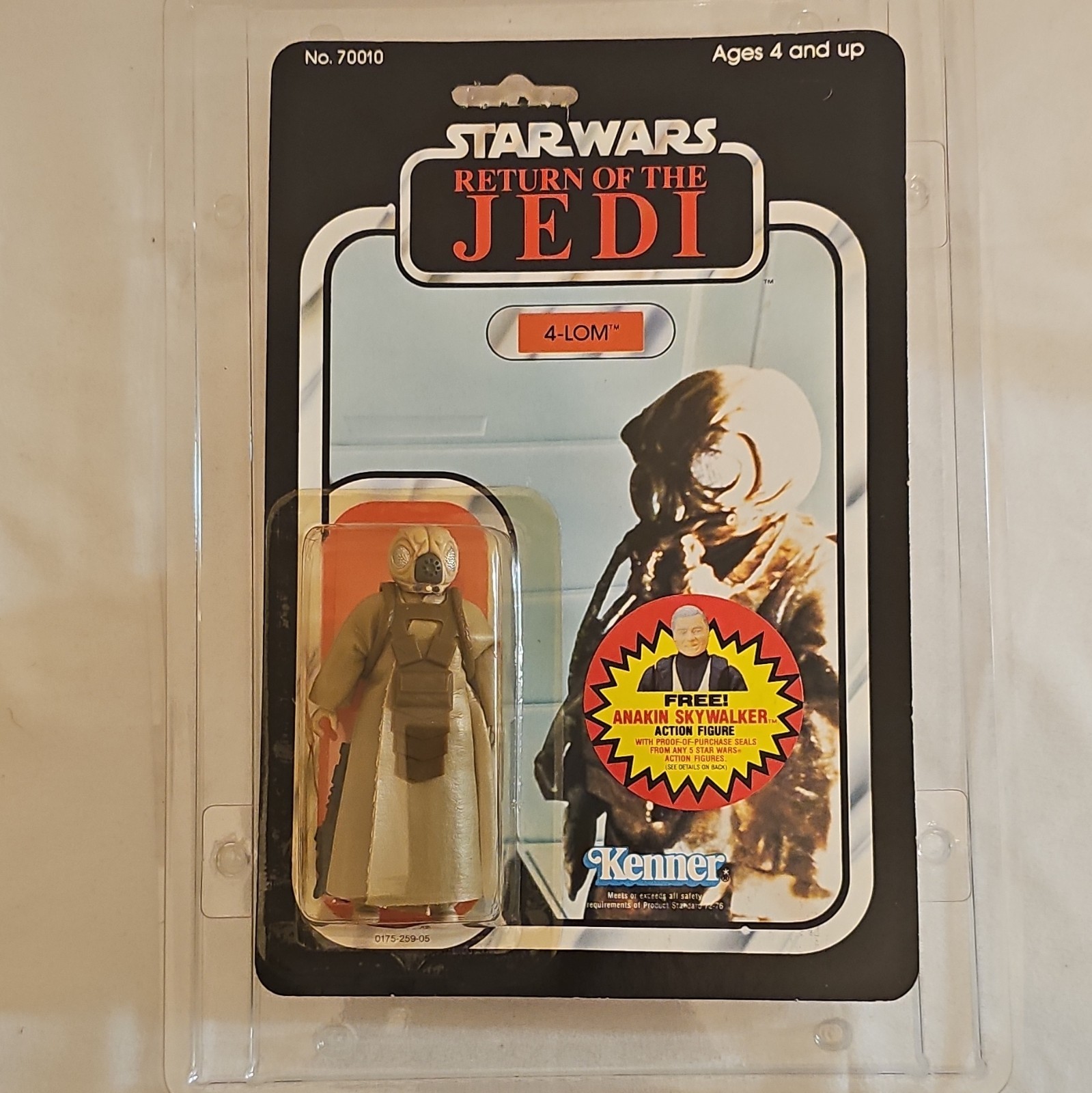 1984 Vintage Kenner Star Wars Return of the Jedi 4-LOM Action Figure