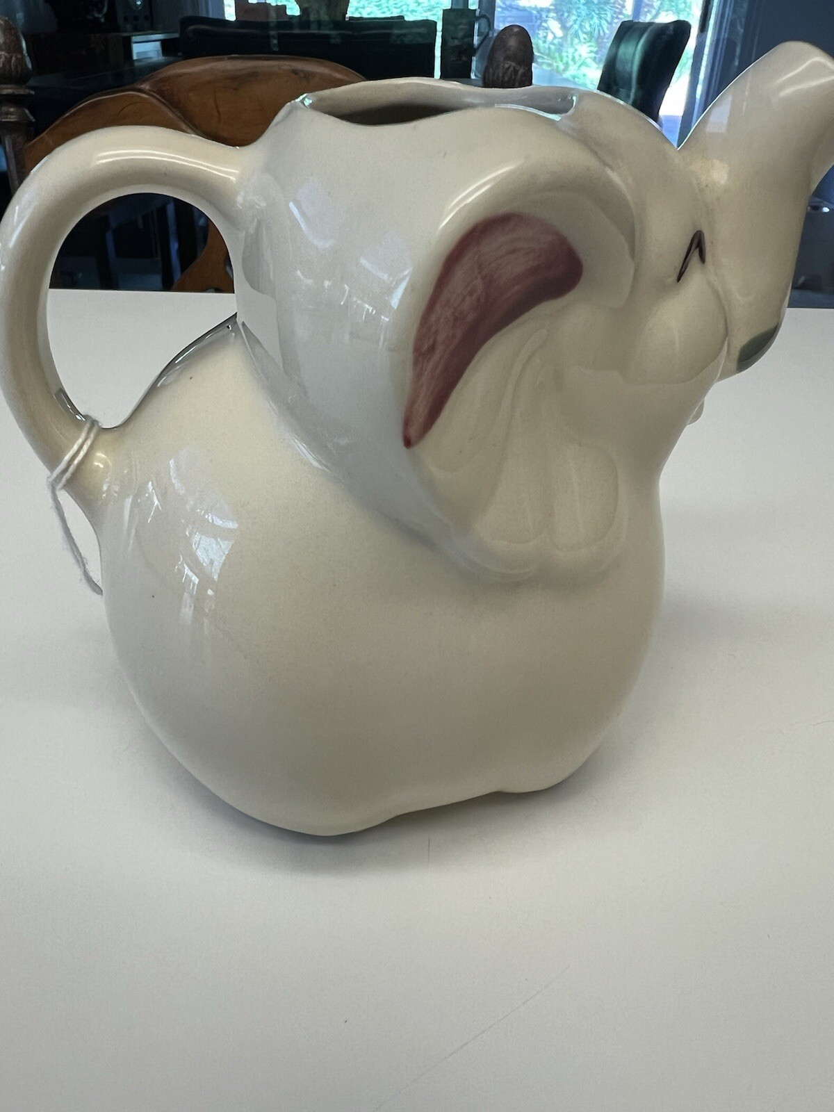 Vintage Shawnee Pottery Elephant Creamer Pitcher USA - MCM Coffee Creamer Vintage Shawnee Pottery Elephant Creamer Pitcher USA - MCM Coffee Creamer