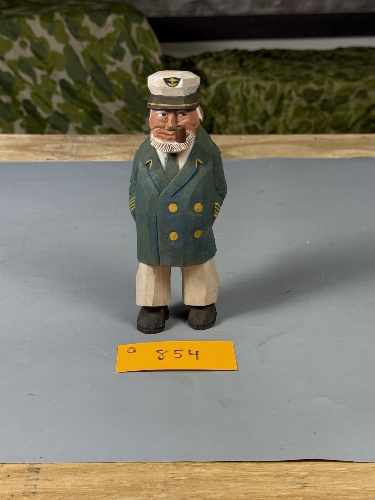 Canadian Folk Art Hand Carved Figure  O854