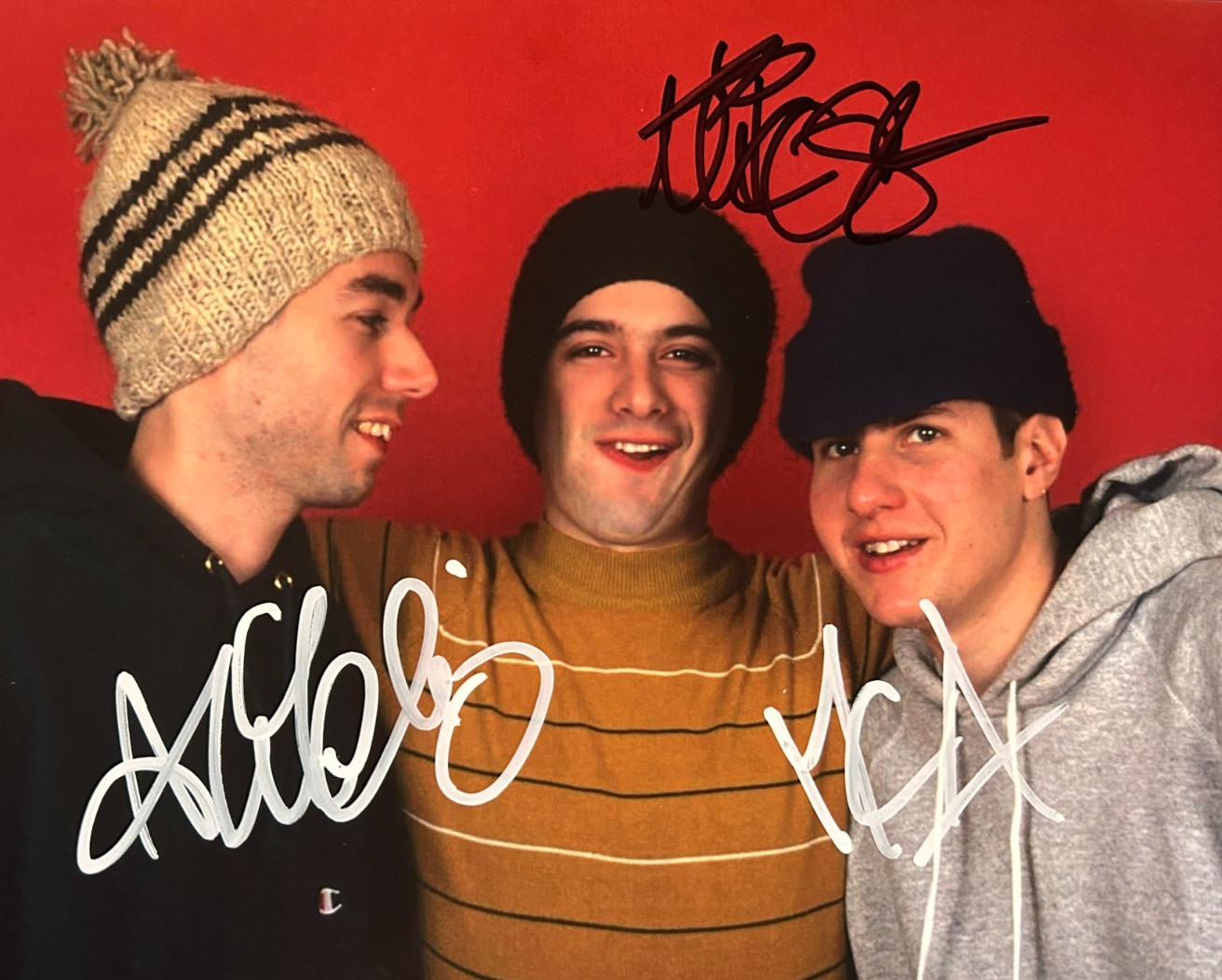 BEASTIE BOYS Signed 8x10 inch Authentic Original Autographs + COA