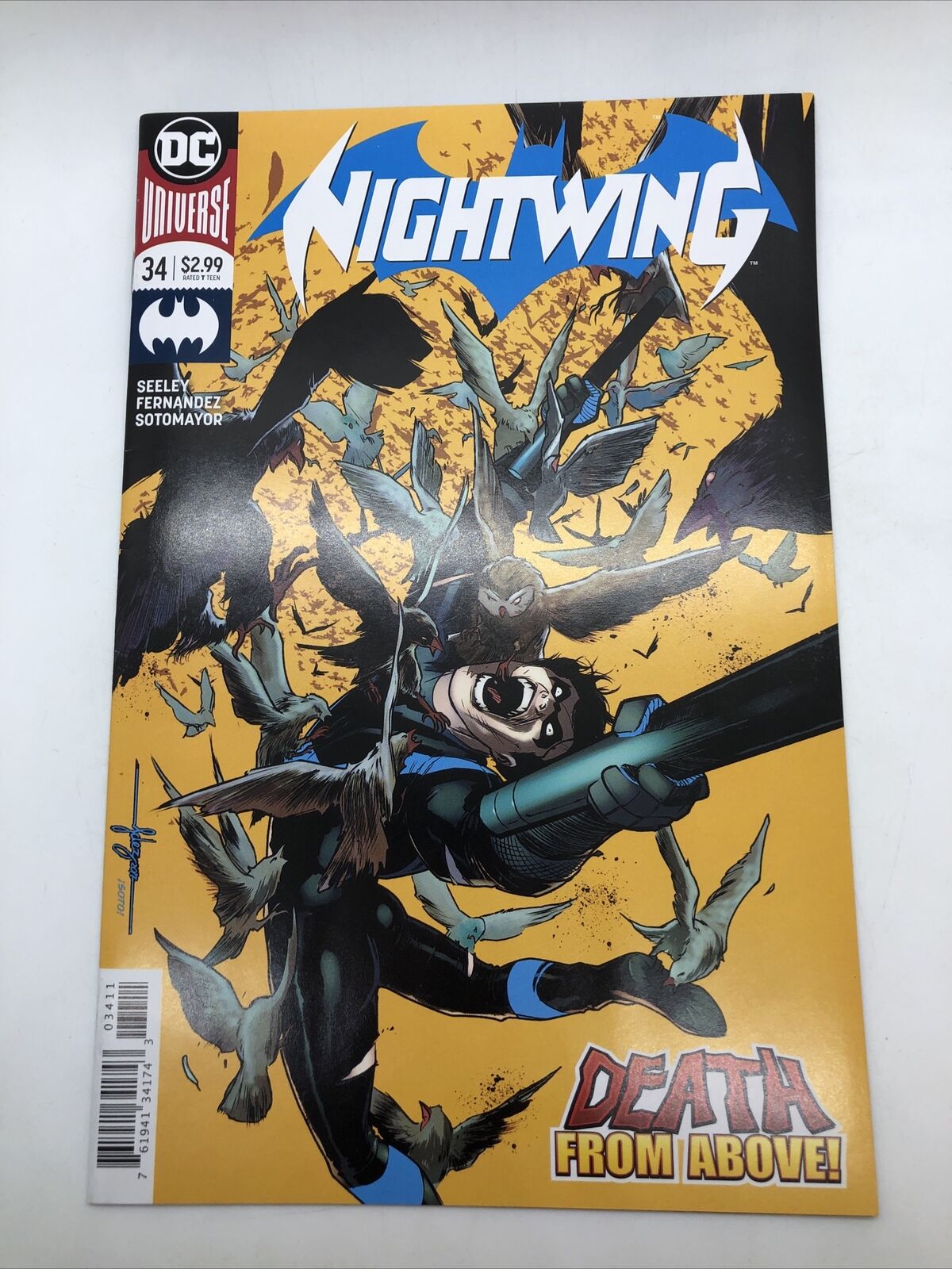 Nightwing # 34 Cover 1 (DC, 2018) 1st Print              