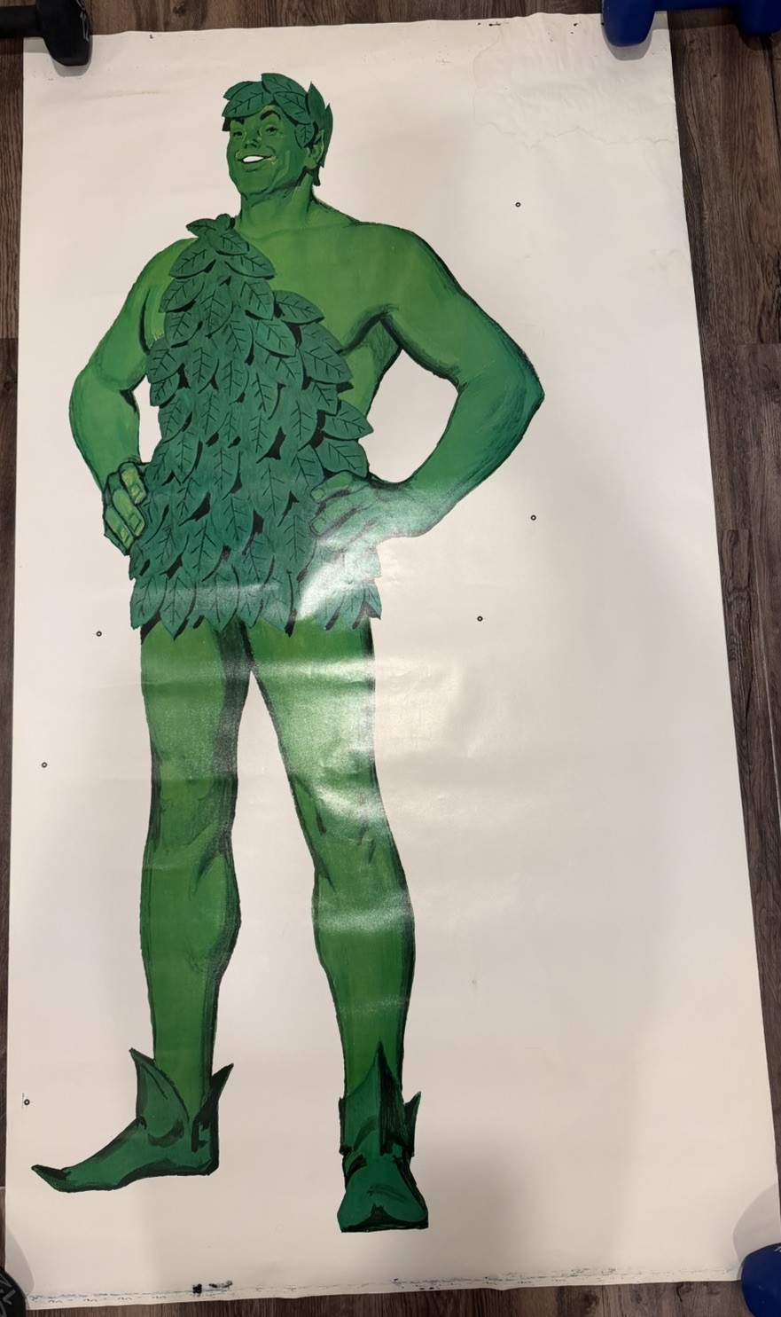 VINTAGE Jolly Green Giant Poster HUGE 65\