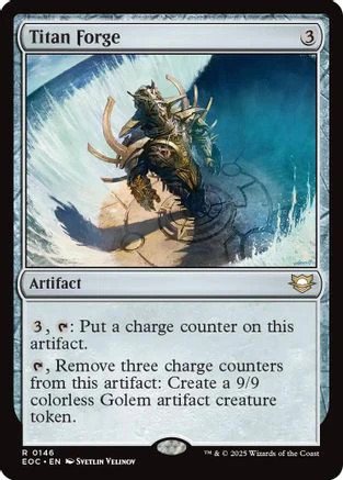 Titan Forge [Edge of Eternities Commander] Magic MTG