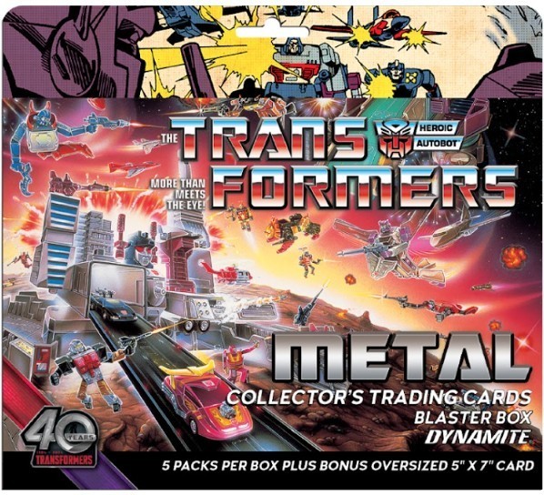 2026 Dynamite Transformers Metal Blaster Box