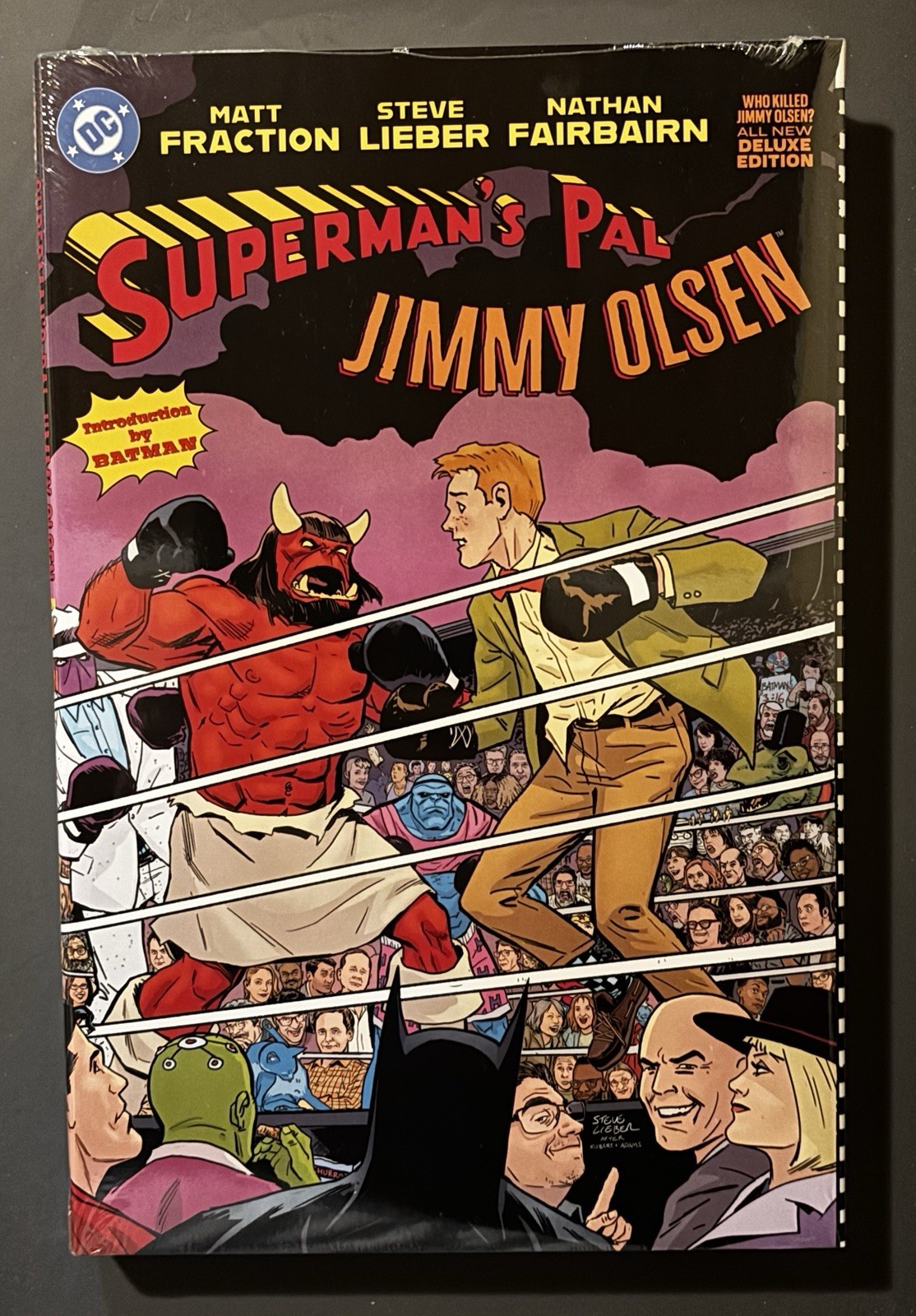 Who Killed Superman\'s Pal Jimmy Olsen - Deluxe HC by Matt Fraction (2025 DC)