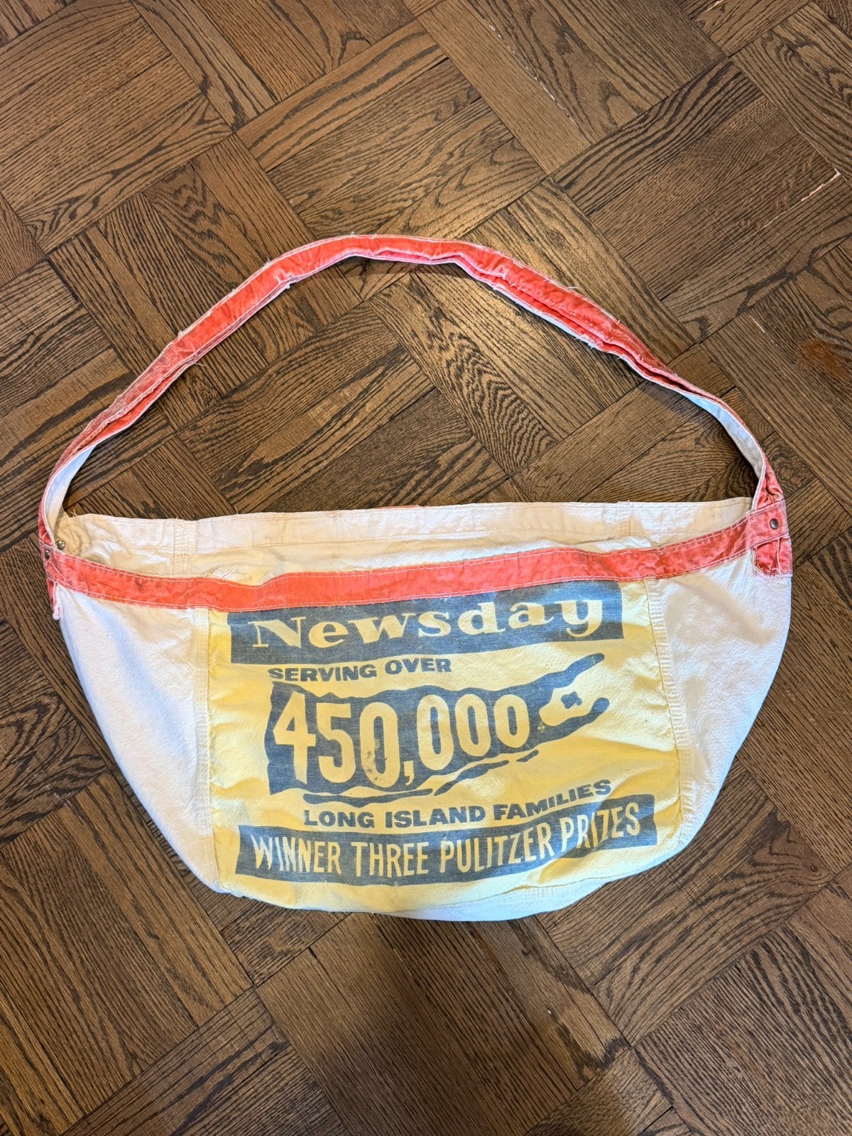 Vintage Paperboy Bag - Newsday - Great Condition - Original Owner