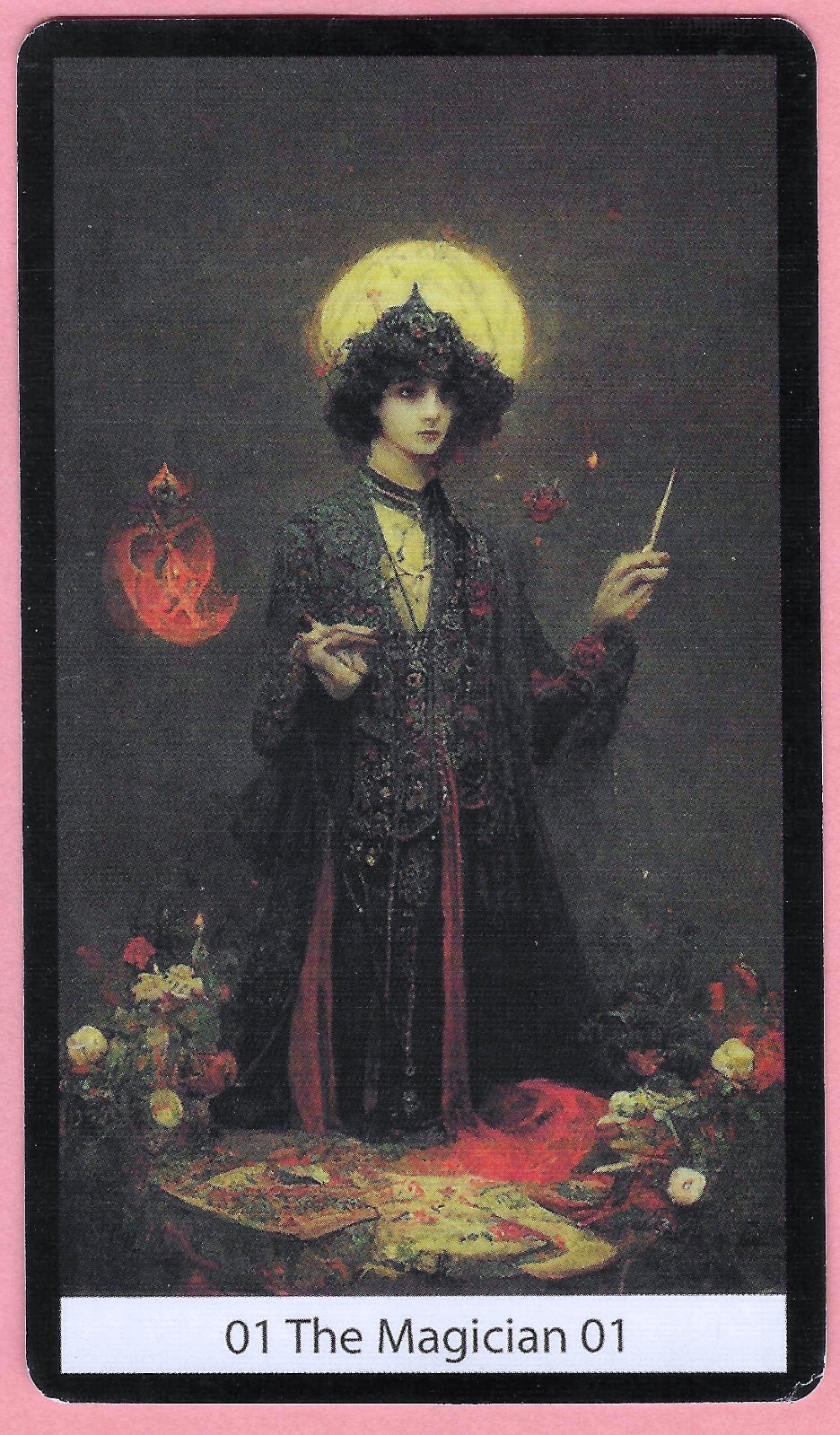 The Magician, Single Swap Tarot Card 1, Soulless Tarot, 2 ¾\
