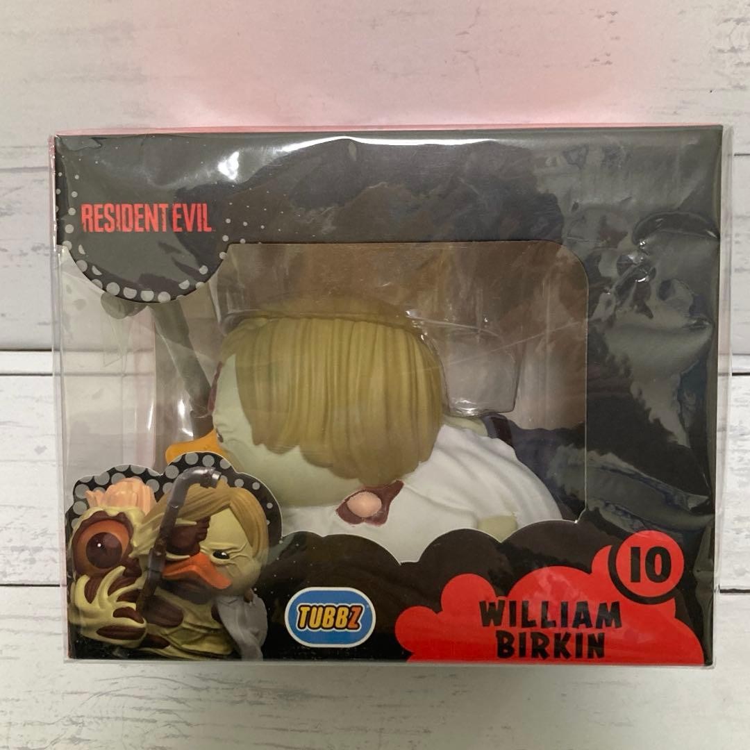 Resident Evil William Birkin Action Figure Collectible Game Character Statue