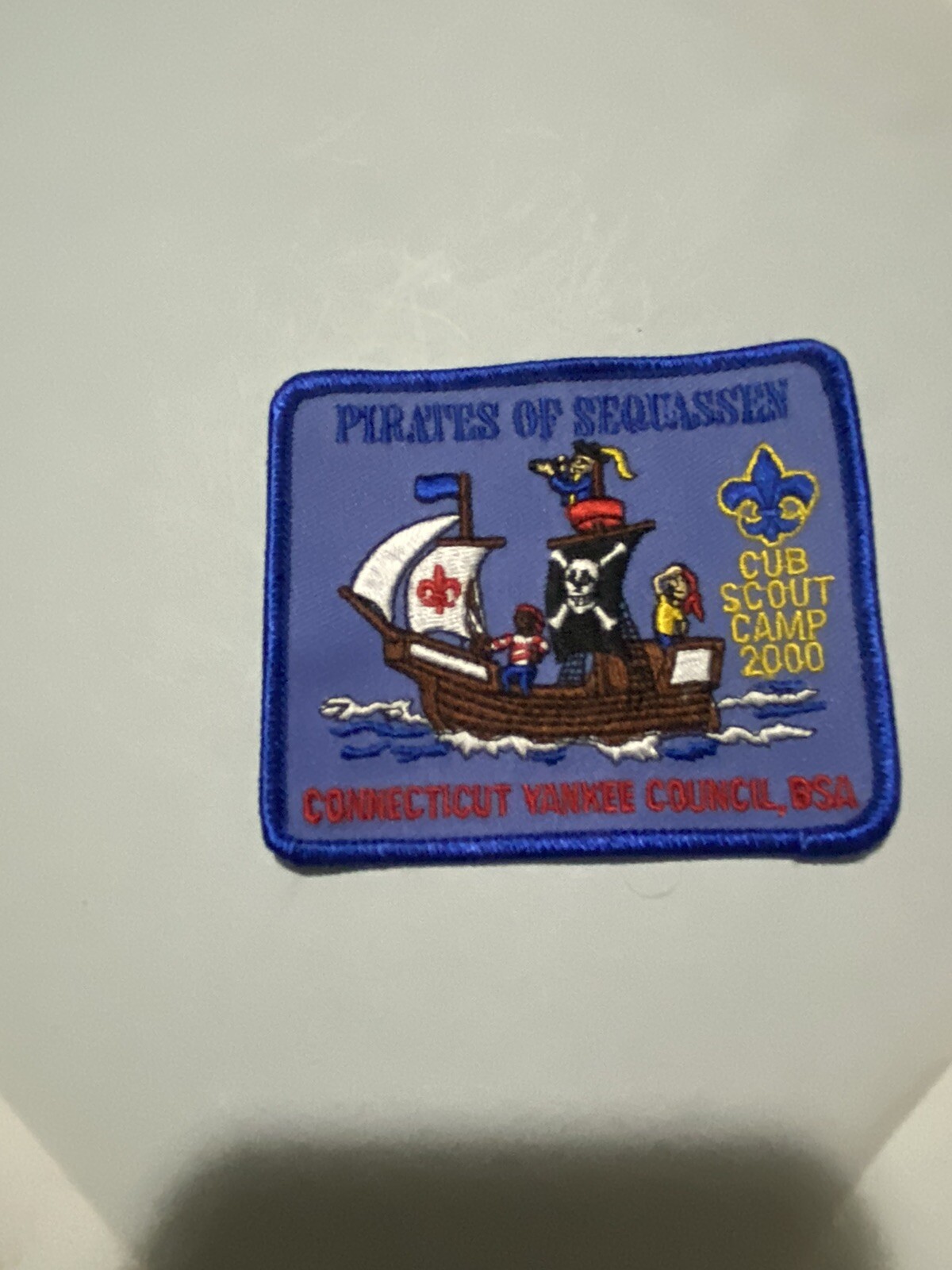 Camp Sequassen Connecticut Yankee Council  Patch 2000 Cub Camp