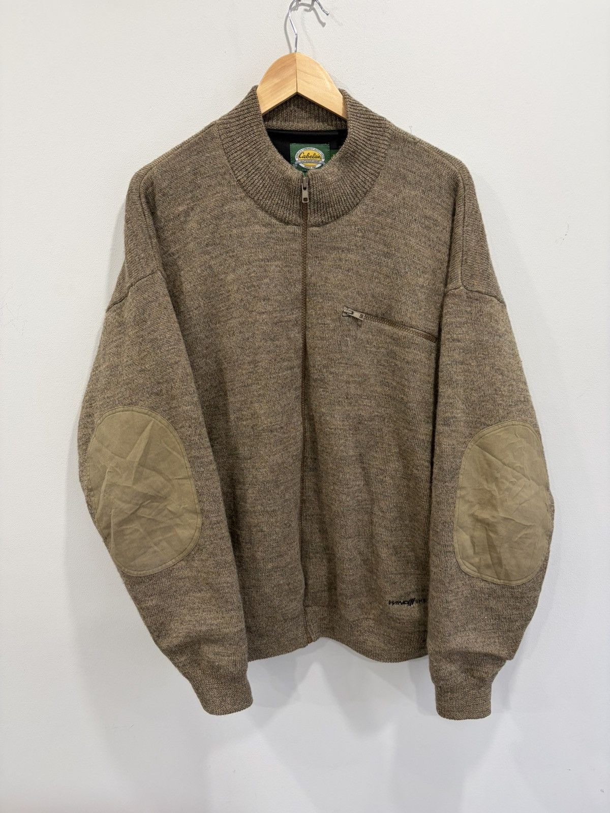Vintage Cabelas Zip Up Sweater Zip knit fleece Vintage Cabelas Zip Up Sweater Zip knit fleece
