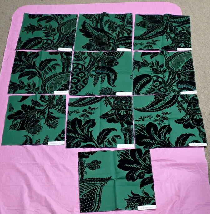 Clarence House Textured Fabric Samples / Napkins 16x17
